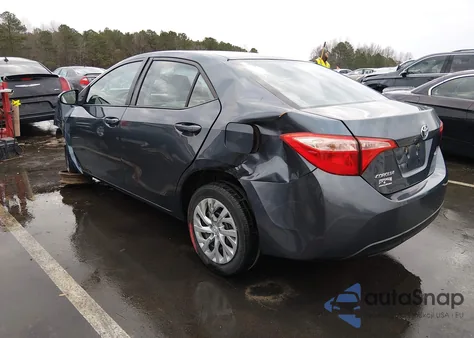 2018 Toyota Corolla Le z USA, uszkodzony, nr VIN 2T1BURHE4JC083568